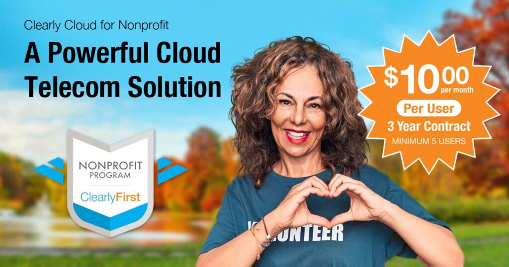 Clearly First Nonprofit promo for Clearly Cloud